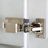 WELLFOR DH 23-in x 30-in Surface/Recessed Mount Satin Aluminum Mirrored Soft Close Medicine Cabinet