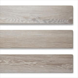 Lucida USA (Sample) Decocore Peak Shine Gray Wood Look 22-mil Interlocking Luxury Vinyl Plank