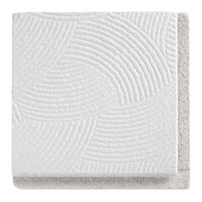Armstrong Ceilings Pinehurst White Mineral Fiber Surface-mount Ceiling Tile Sample