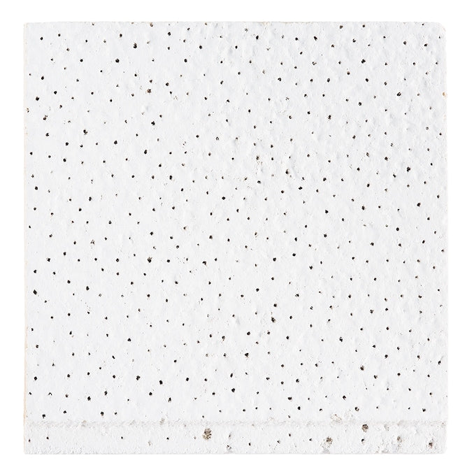 Armstrong Ceilings Brighton White Mineral Fiber Drop Ceiling Tile Sample