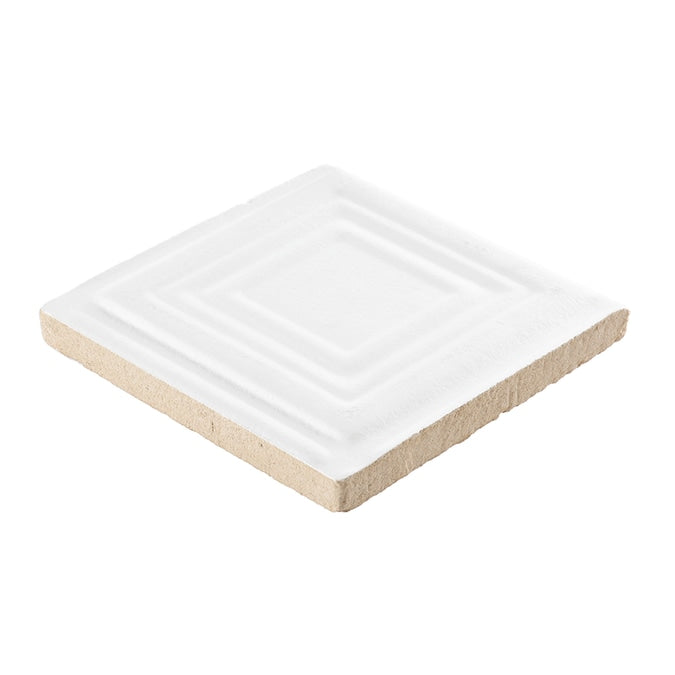 Armstrong Ceilings TinCraft White Mineral Fiber Drop Ceiling Tile Sample