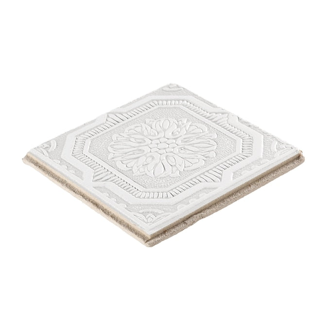 Armstrong Ceilings Wellington White Mineral Fiber Surface-mount Ceiling Tile Sample