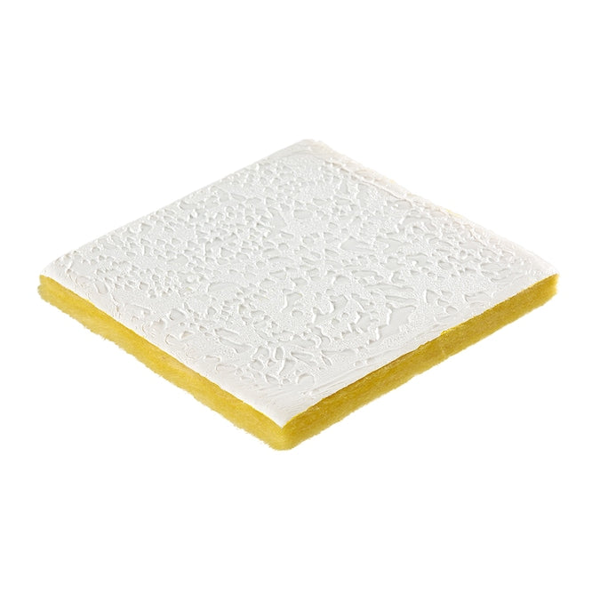 Armstrong Ceilings Espirit White Fiberglass Drop Ceiling Tile Sample