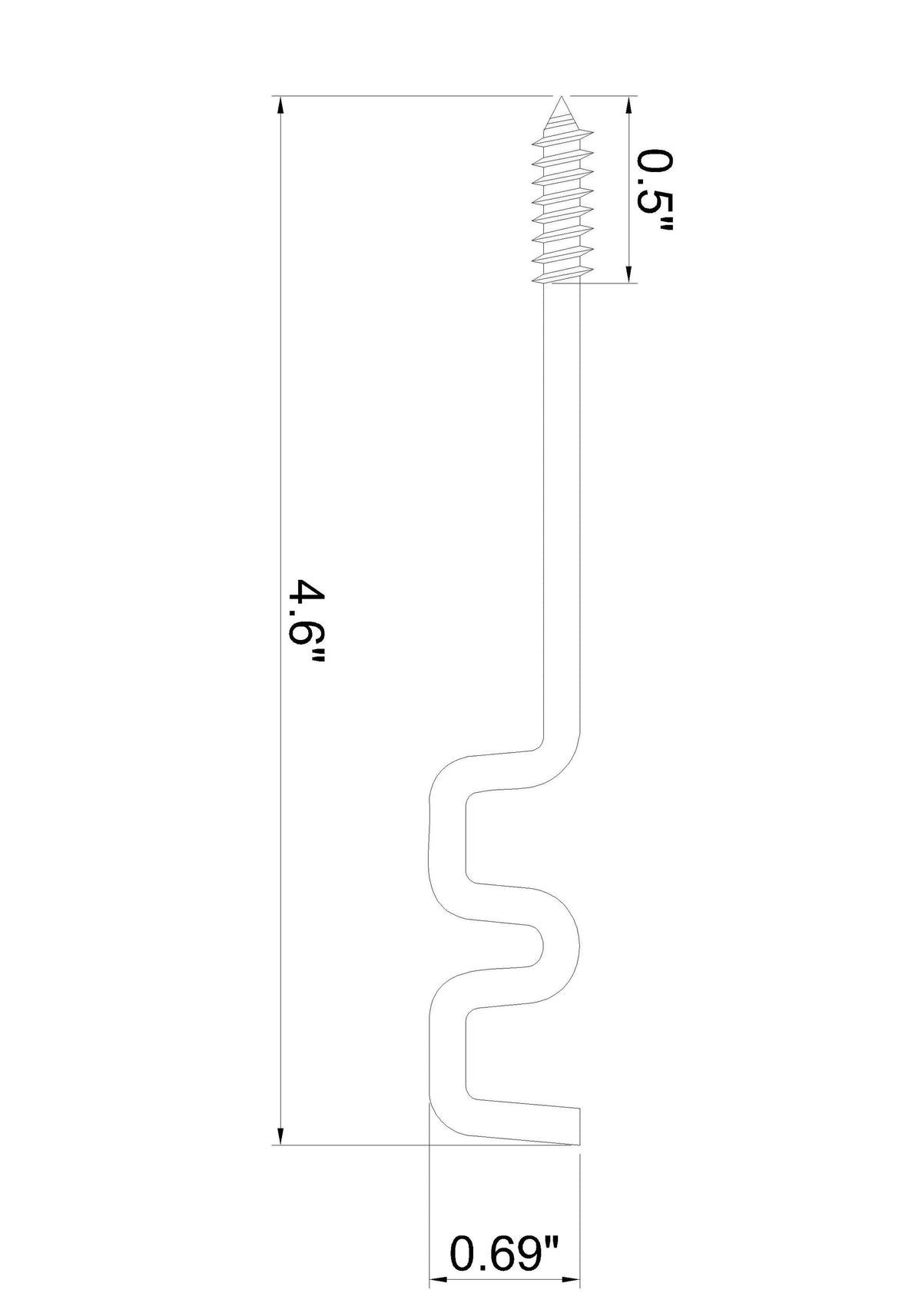 Project Source 2-Pack Zinc Double Curtain Rod Bracket
