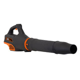 WEN 40V Max Lithium-Ion 124 MPH 480 CFM Cordless Brushless Leaf Blower with 2Ah Battery & Charger