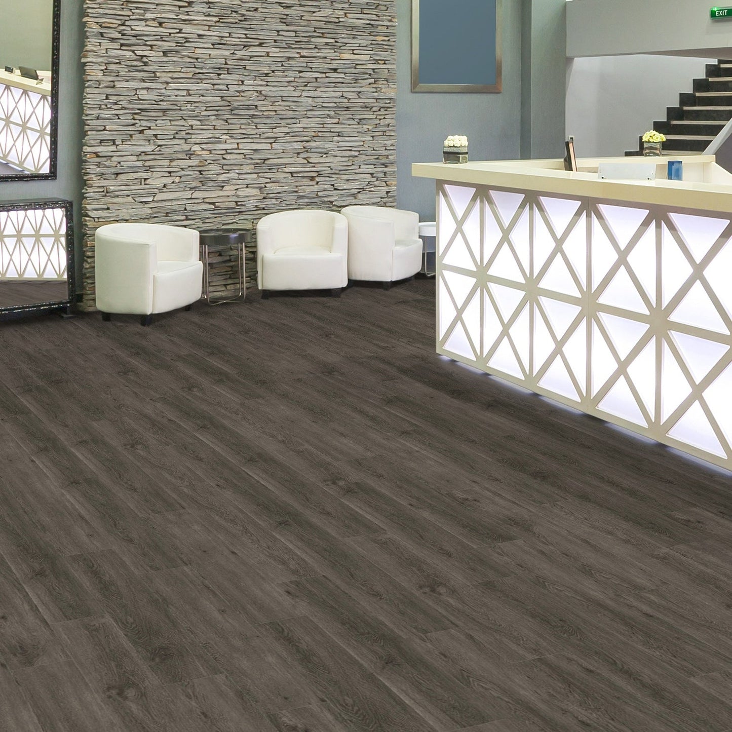 Lucida USA GlueCore Ash Grey 7-3/32-in W x 3-mm T Waterproof Luxury Vinyl Plank Flooring (39-sq ft)