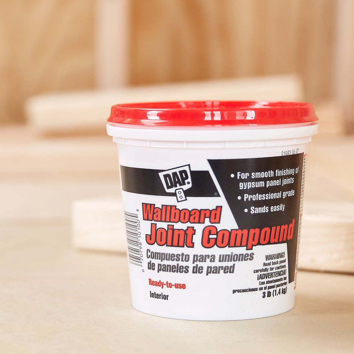DAP 3-lb 24-Hours Set Time Premixed Finishing Drywall Joint Compound