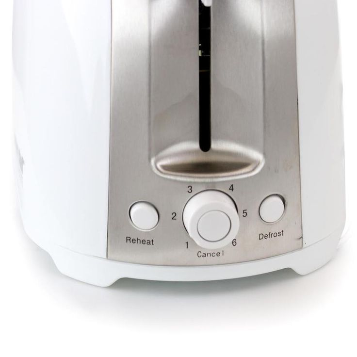 Better Chef 2-Slice White 100-Watt Toaster