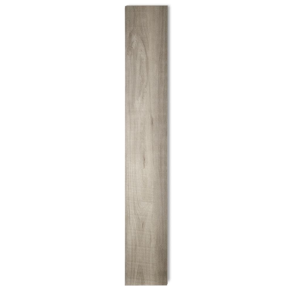 Lucida USA (Sample) Maxcore Silver Leaf Gray Wood Look 22-mil Interlocking Luxury Vinyl Plank