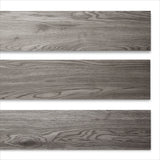 Lucida USA (Sample) Decocore Smoked Gray Wood Look 12-mil Peel and Stick Luxury Vinyl Plank