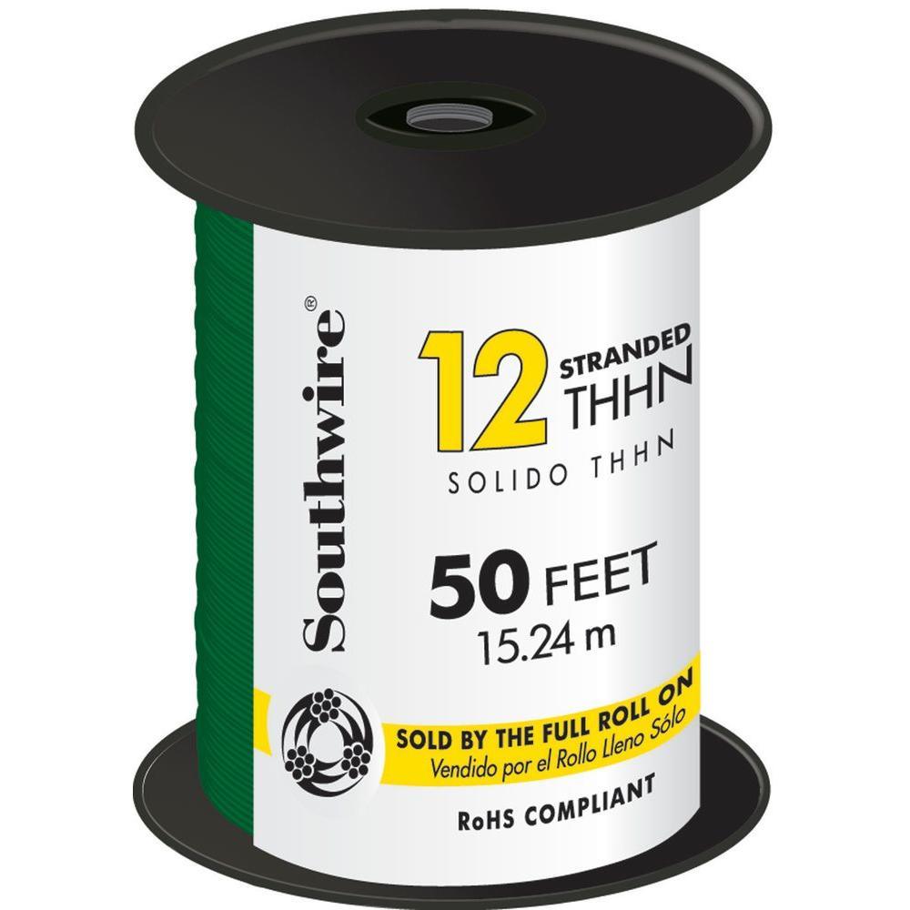 500 ft. 12 White Stranded CU THHN Wire - Super Arbor