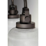 Progress Lighting Archie 3-Light Bronze Transitional Chandelier