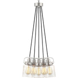 Progress Lighting Calhoun 5-Light Brushed Nickel Transitional Chandelier