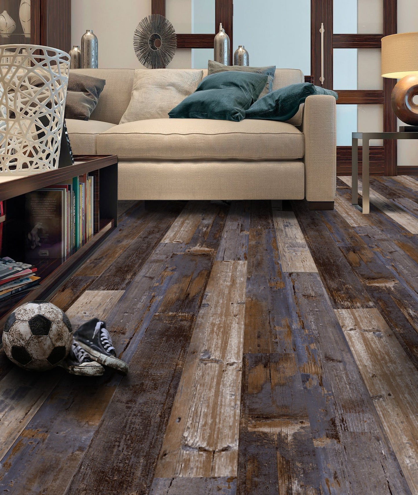 Deco Products Colors Samba High Variation 6-in Wide x 2-mm Thick Waterproof Luxury Vinyl Plank Flooring (30-sq ft)