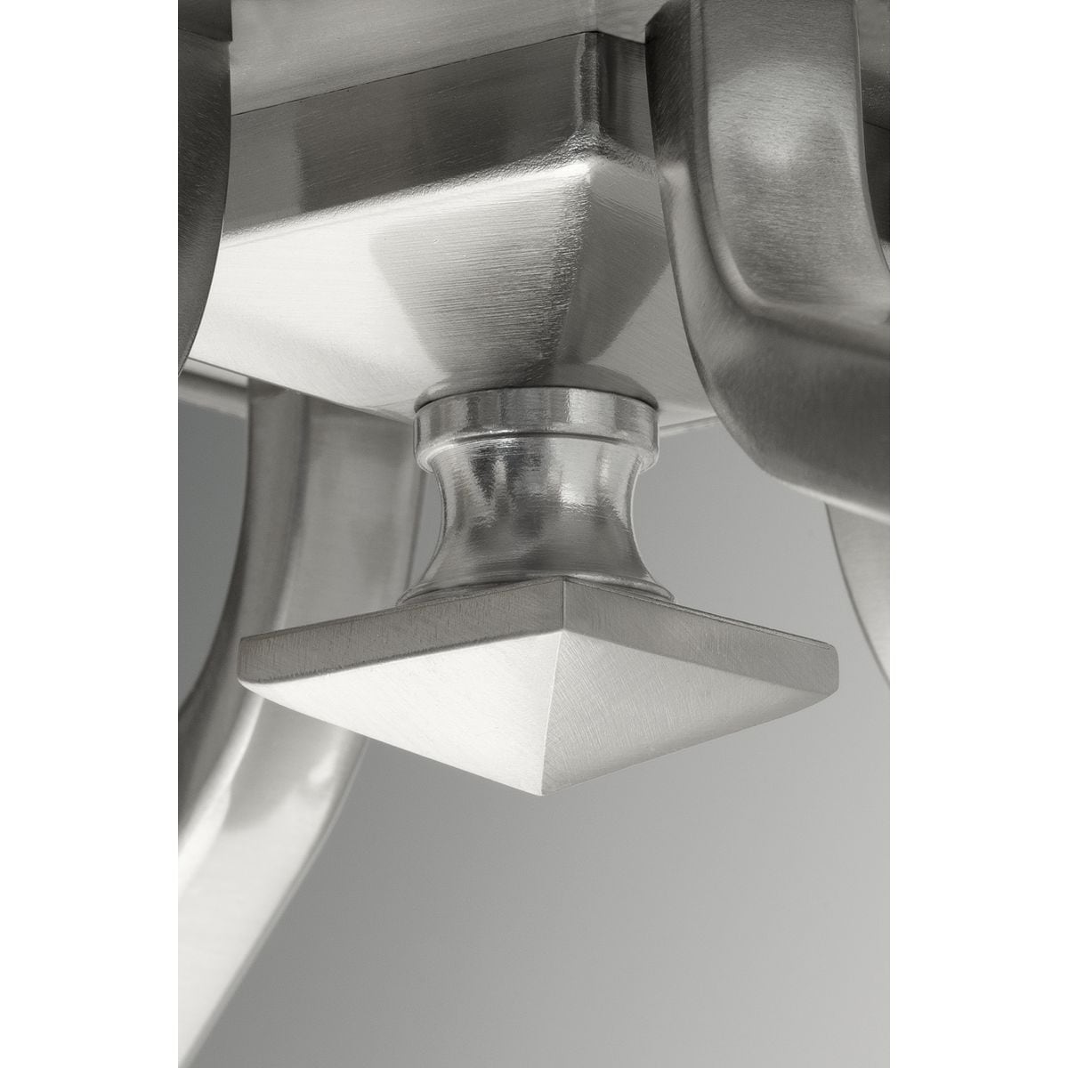 Progress Lighting Clifton Heights 6-Light Brushed Nickel Craftsman Chandelier