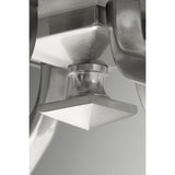 Progress Lighting Clifton Heights 6-Light Brushed Nickel Craftsman Chandelier