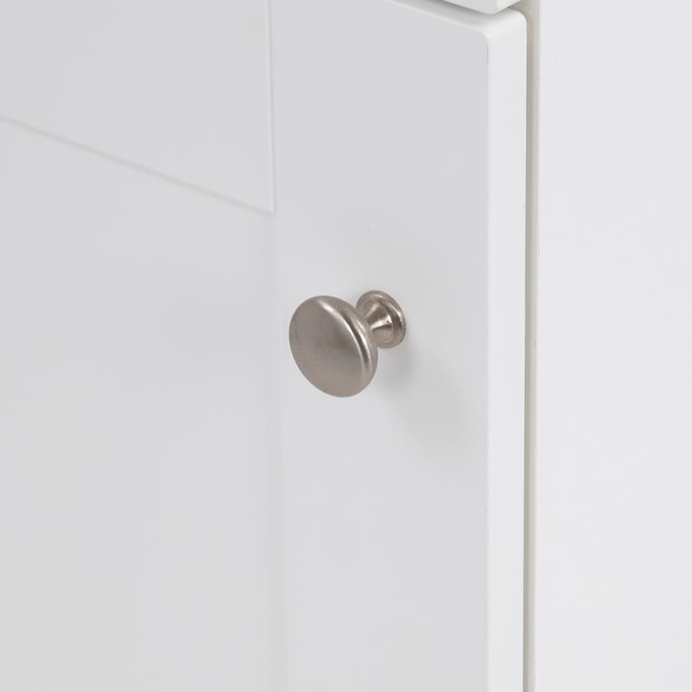 Project Source Dover 30.5-in True White Single Sink Bathroom Vanity with White Cultured Marble Top