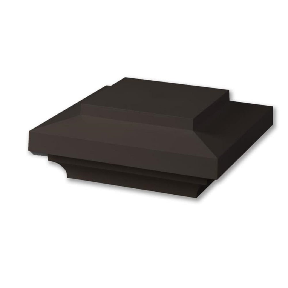 TimberTech 4-in x 4-in Kona Composite Deck Post Cap