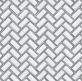 Satori Skylight 11-in x 11-in Mirrored Glass Patterned Mosaic Wall Tile (0.85-sq. ft/ Piece)