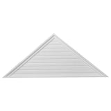 65 in. x 21.75 in. Triangle Primed Polyurethane Paintable Gable Louver Vent