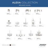 Progress Lighting Alexa 4-Light Antique Bronze Transitional Chandelier
