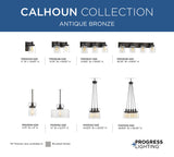 Progress Lighting Calhoun 5-Light Brushed Nickel Transitional Chandelier
