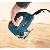 6.5 Amp Corded Variable Speed Top-Handle Jig Saw Kit with Case and Bonus T-Shank Jig Saw Blade Set (15-Pack)