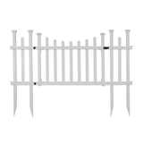 Zippity Outdoor Products Madison 2.5-ft H x 5-ft W White Vinyl Scallop Fence Gate Kit (Unassembled)