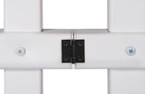 Zippity Outdoor Products Madison 2.5-ft H x 5-ft W White Vinyl Scallop Fence Gate Kit (Unassembled)