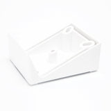 Deckorators 2-in x 4.5-in Grab and Go Classic White 22.5-degree Composite Angle Adapter (2-Pack)