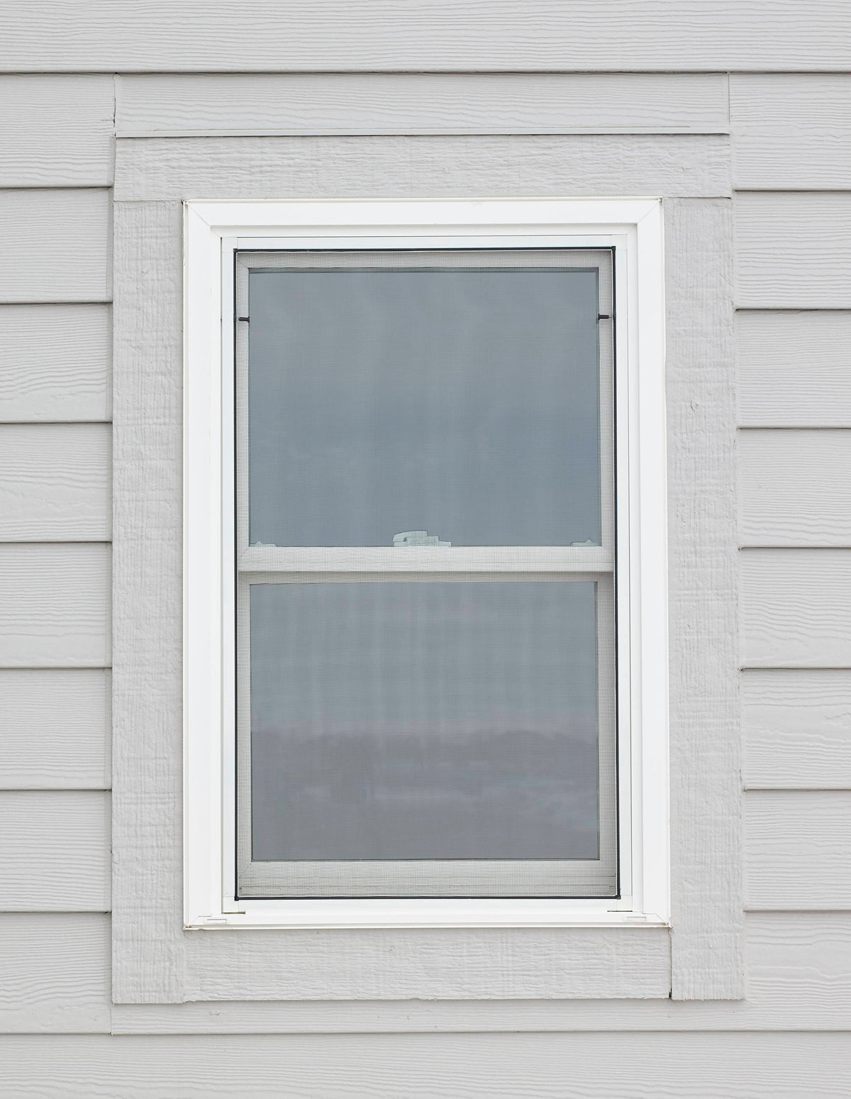 Pella 150 Series Replacement 27-1/2-in x 37-1/2-in White Vinyl Low-E Argon Double-Hung Window with Full Screen