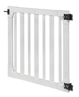 WamBam Fence 4-ft H x 4-ft W White Vinyl Flat-top Fence Gate Kit (Unassembled)
