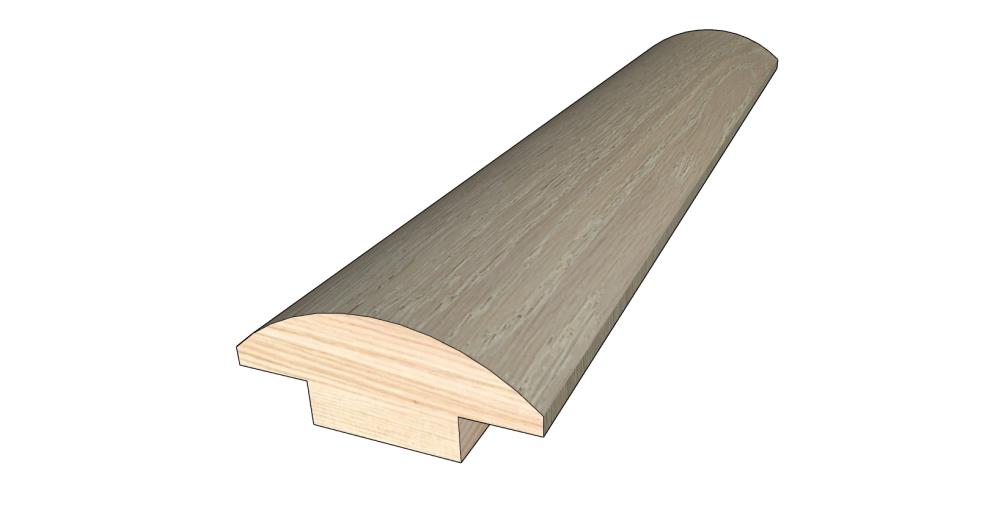 Hydri-HDPC Abalone 0.5-in T x 2-in W x 78-in L Solid Wood Floor T-moulding