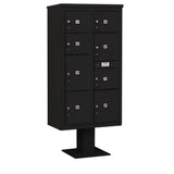 3400 Horizontal Series 8-Parcel Locker Pedestal Mount Mailbox - Super Arbor