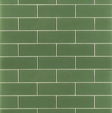 MSI Evergreen 9 in. x 3 in. x 8 mm Matte Glass Wall Tile (3.8 sq. ft. / Case)