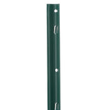 Everbilt 3 in. x 3 in. x 6 ft. Green Steel Fence Heavy Duty U-Post with Anchor Plate