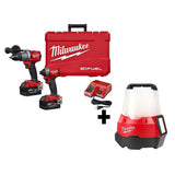 M18 FUEL 18-Volt Lithium-Ion Brushless Cordless Hammer Drill and Impact Driver Combo Kit (2-Tool) with Free FUEL Jigsaw - Super Arbor