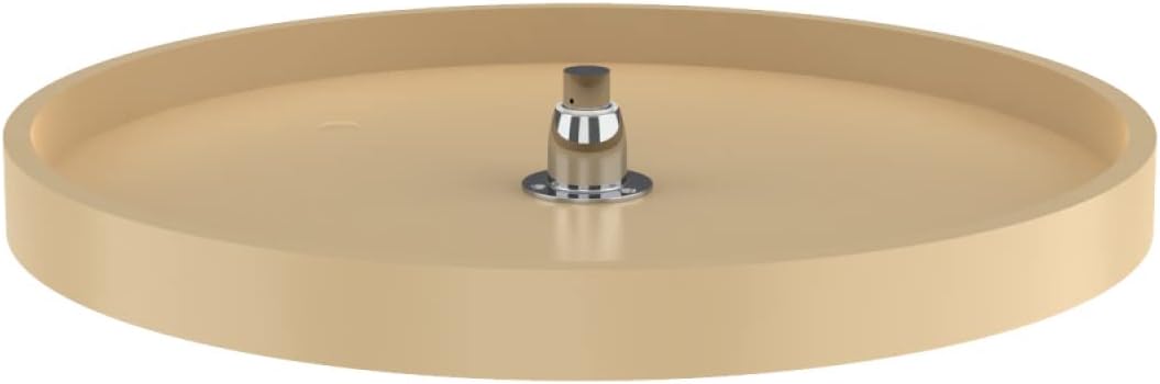 Rev-A-Shelf 24 in. Almond Polymer Full Circle Lazy Susan with Bottom mount