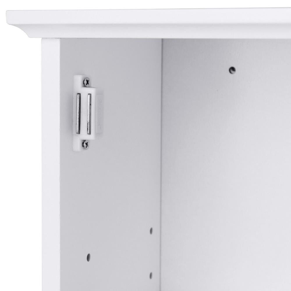WELLFOR CY bathroom cabinet 14-in x 20-in x 7-in White Bathroom Wall Cabinet