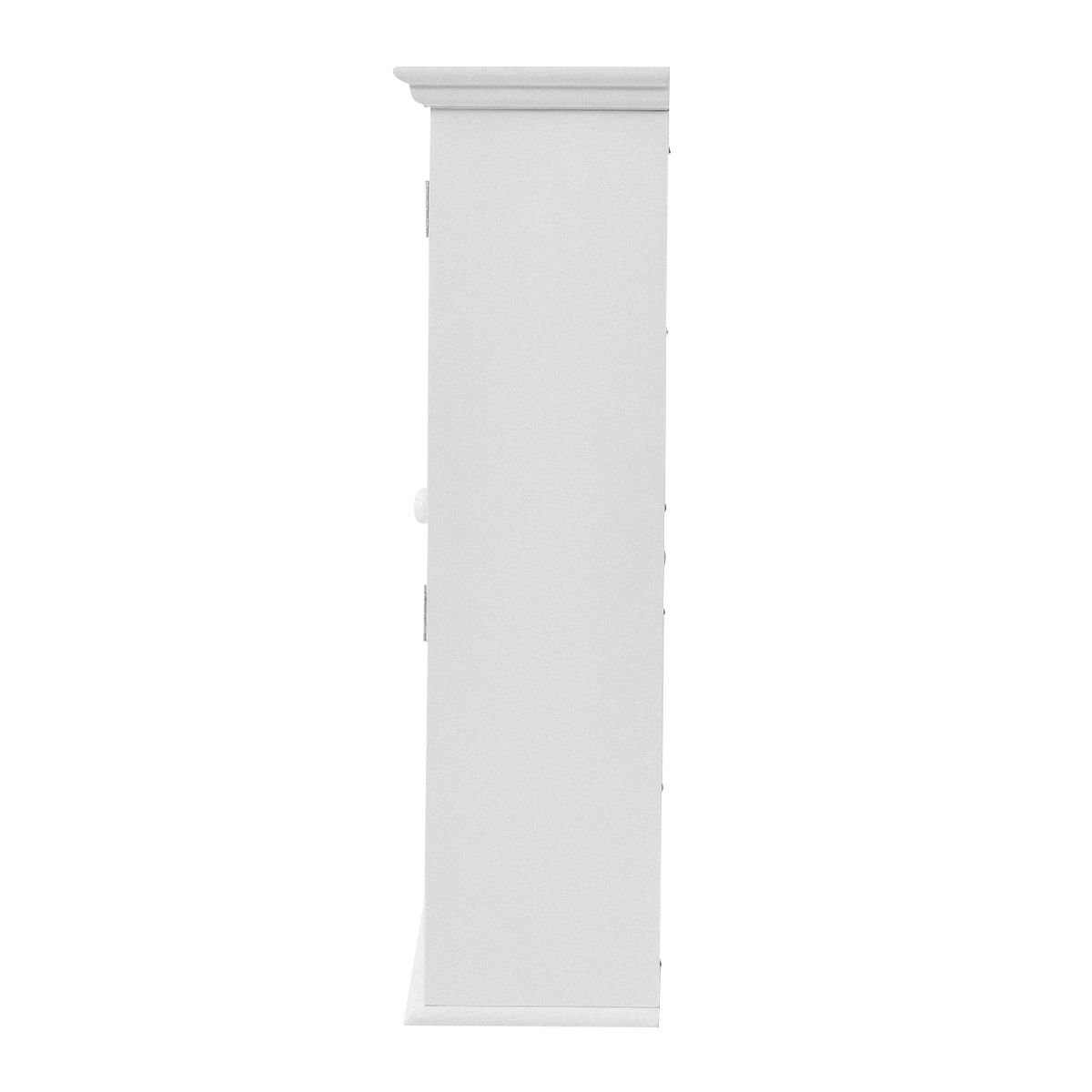 WELLFOR CY bathroom cabinet 23.5-in x 28-in x 8-in White Bathroom Wall Cabinet