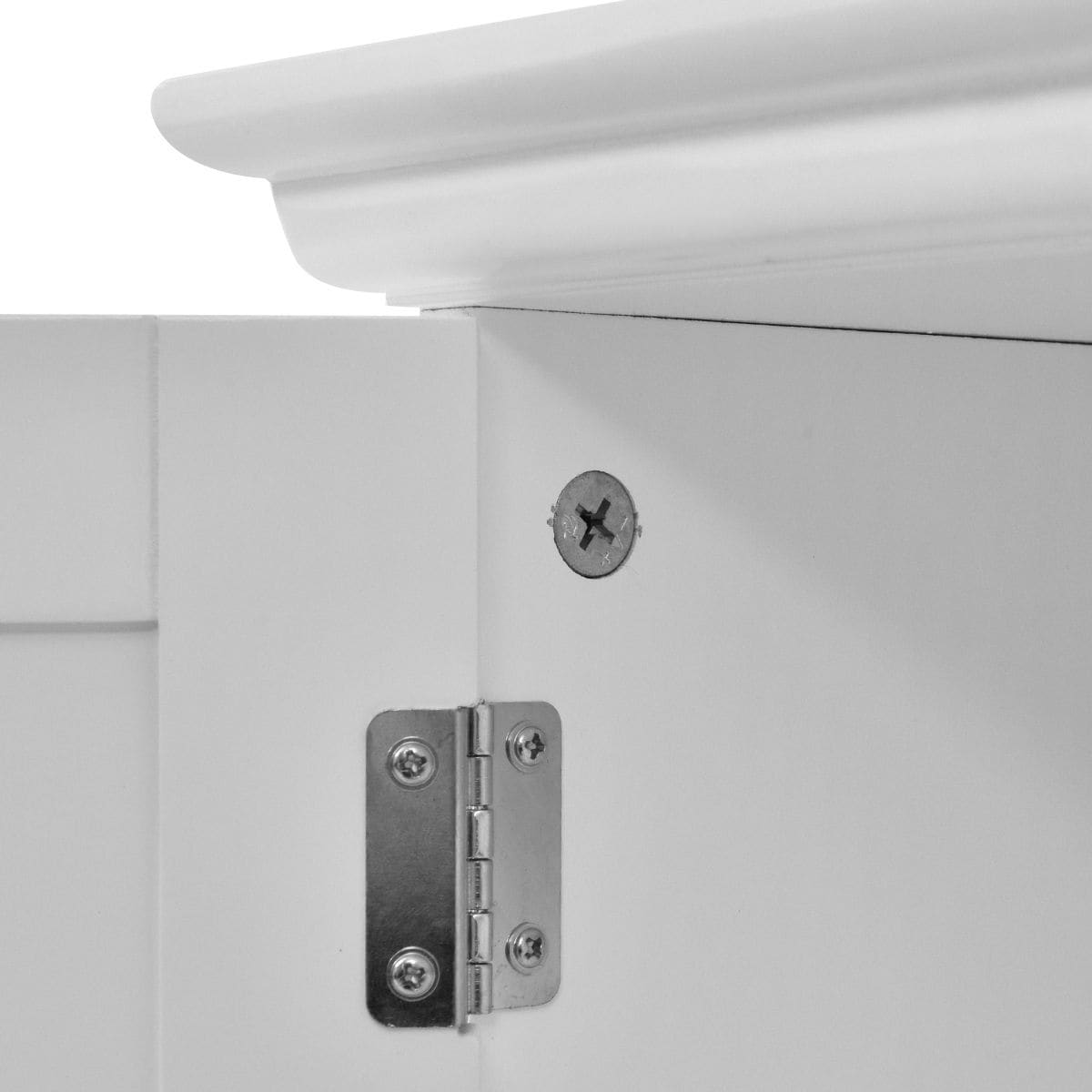 WELLFOR CY bathroom cabinet 23.5-in x 28-in x 8-in White Bathroom Wall Cabinet