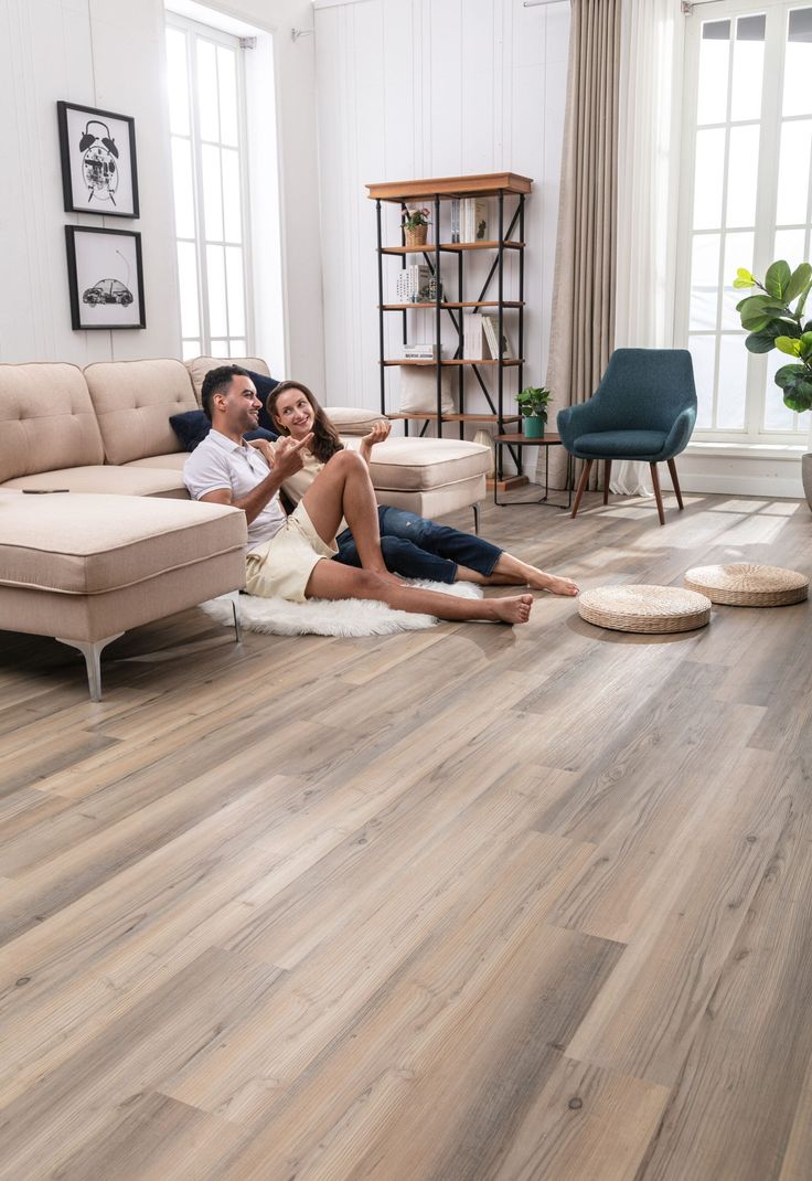 Style Selections Countrywide Brown 6-mil x 6-in W x 48-in L Water Resistant Interlocking Luxury Vinyl Plank Flooring (986.04 sq.ft./pallet)