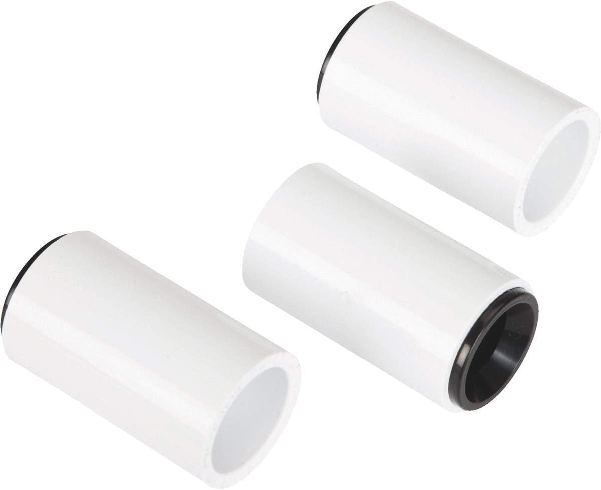 Raindrip 5/8 in. Compression to 1/2 in. PVC Drip Irrigation Coupling Adapter, 3-Pack