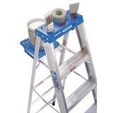 Werner 4 ft. H Aluminum Step Ladder Type I 250 lb. capacity