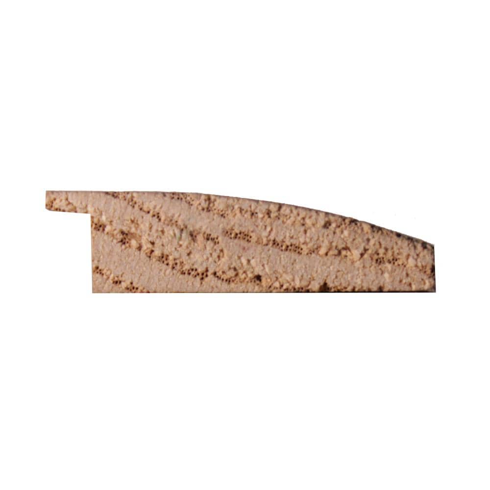 Flexco Antique 0.375-in T x 1.5-in W x 78-in L Solid Wood Reducer