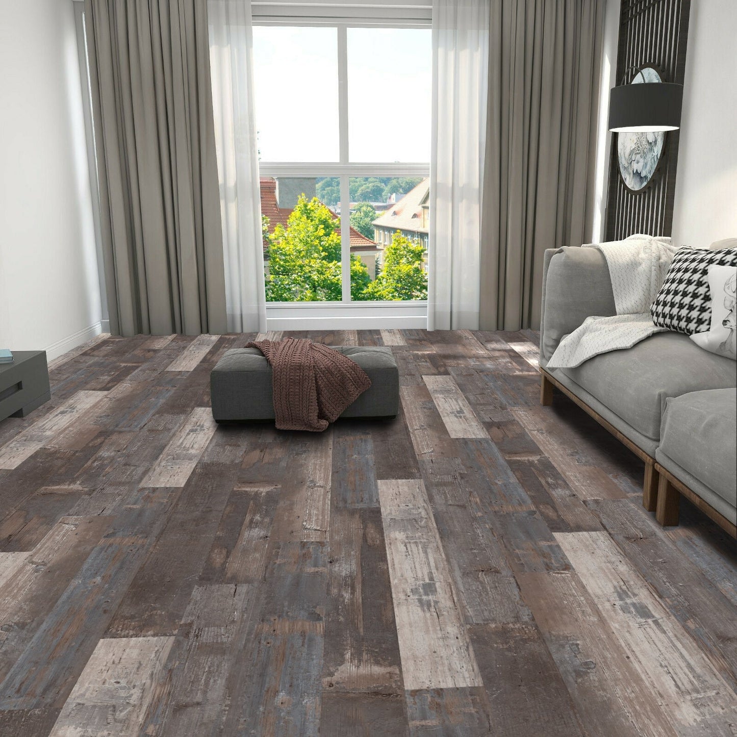 Deco Products Colors Reggae High Variation 6-in W x 36-in L x 2-mm Waterproof Luxury Vinyl Plank Flooring, 30-sq ft Carton