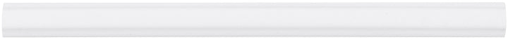 Satori Hudson Brilliant White Contempo Glossy 1-in x 12-in Ceramic Pencil Wall Tile (0.06-sq ft per piece)