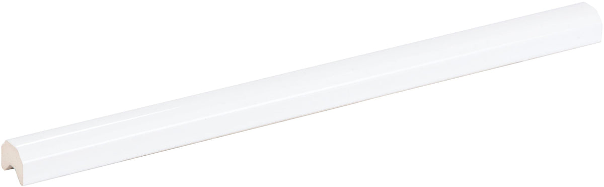 Satori Hudson Brilliant White Contempo Glossy 1-in x 12-in Ceramic Pencil Wall Tile (0.06-sq ft per piece)