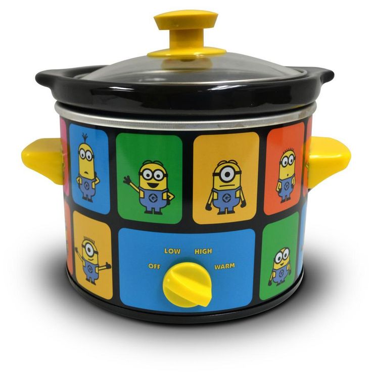 Minions 2 Qt. Slow Cooker Yellow