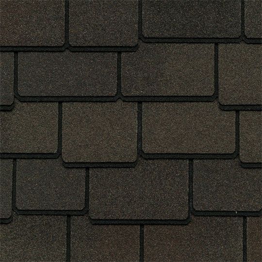 GAF Woodland Shingles, Woodberry Brown – 17" x 40", 6-1/2" Exposure
